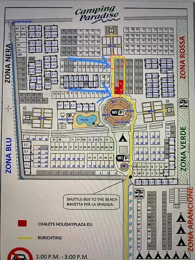 Zona Rosa 5 Chalet Mit Klimaanlage Und Wlan Viareggio